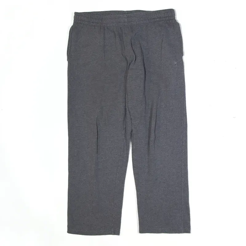FILA Sweatpants Grey Regular Straight Mens XL W36 L28