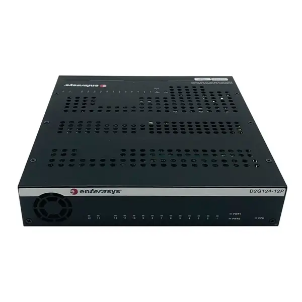 Enterasys D2G124-12P-G | SecureSwitch 12-Ports Ethernet Switch