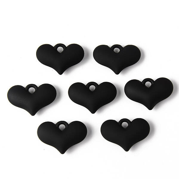 Rubberized Style Acrylic Pendants