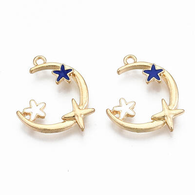 Alloy Enamel Pendants