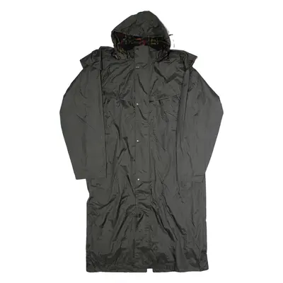 COUNTRY ESTATE Highgrove Mens Rain Coat Grey Hooded M