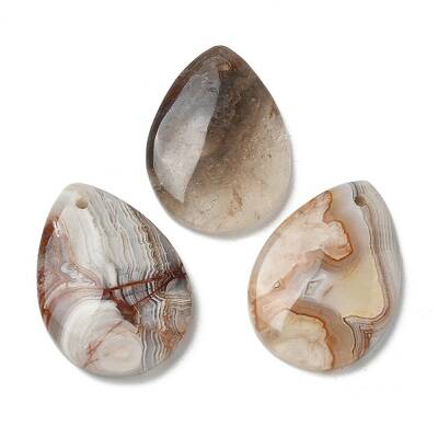Natural Mexican Agate Pendants