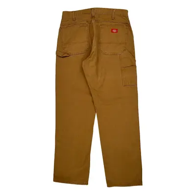 Dickies Carpenter Trousers - 34? Waist Brown Cotton