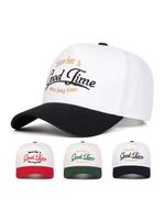 Letter Embroidery Trucker Hat, Casual Outdoor Sports Hat for Men & Women, Fashion Accessories for Daily Wear, Adjustable Snap...