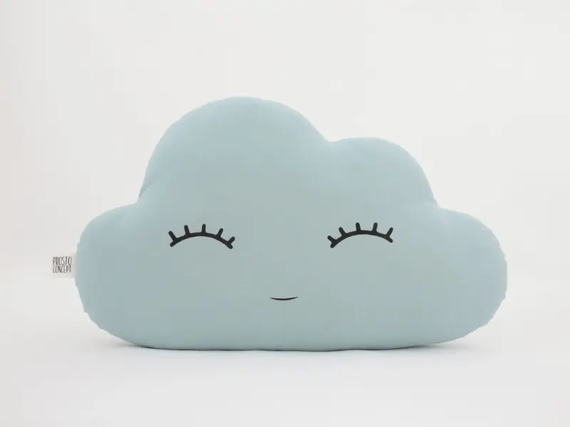 Dusty Mint Cloud Pillow