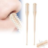 Practical,Super-popular,Nasal Hair Cutter,2025 New Mini Double Sided Nose Hair Trimmer with Ear Picker,Handheld 360° Rotatin...