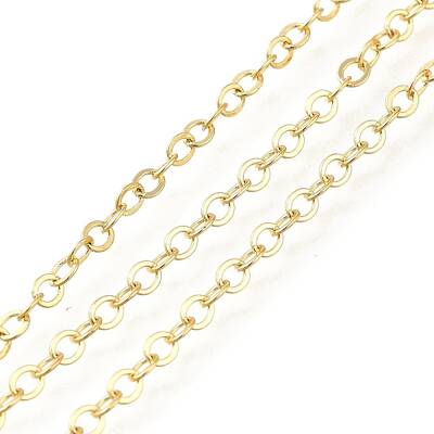 Rack Plating Brass Cable Chains
