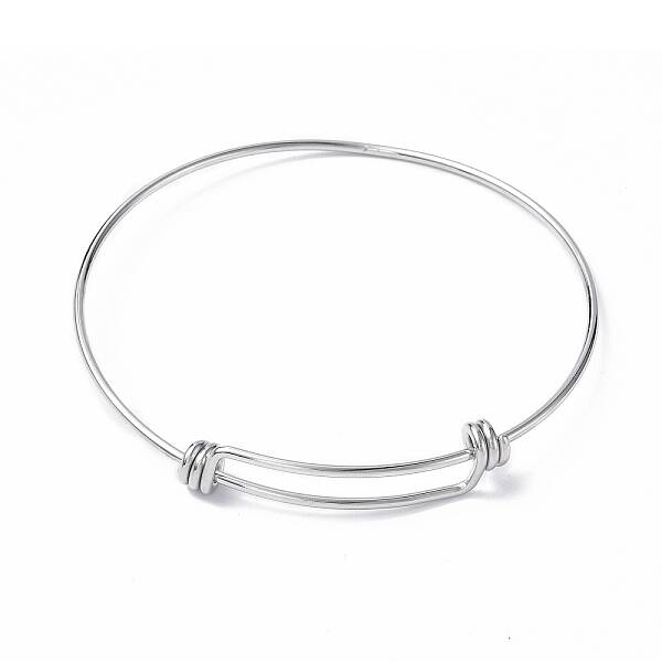 Non-Tarnish Adjustable 304 Stainless Steel Bangles Making