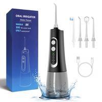 JOYYE Water Flosser, Oral Irrigator 4 Cleaning Modes, IPX7 Waterproof, Detachable 300ml Water Tank, Low Noise for Travel, Dur...