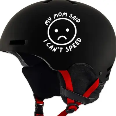 Funny Face Pattern Car Body Sticker, I Can't Speed Up Design Car Window Sticker, Car Exterior Decoration Accessories, Car Acc...