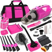【Deals for You Days】THINKLEARN Car Detailing Kit, Interior Car Cleaning Kit with High Power Handheld Vacuum, Car Care Cle...