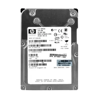 3R-A6420-AA HP 146GB Ultra-320 SCSI 15000 3.5-inch 8MB Hard Drive