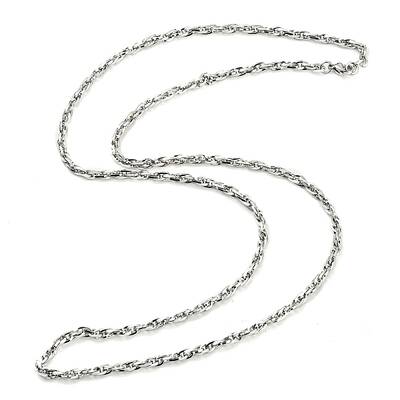 Non-Tarnish 304 Stainless Steel Rope Chain Necklaces