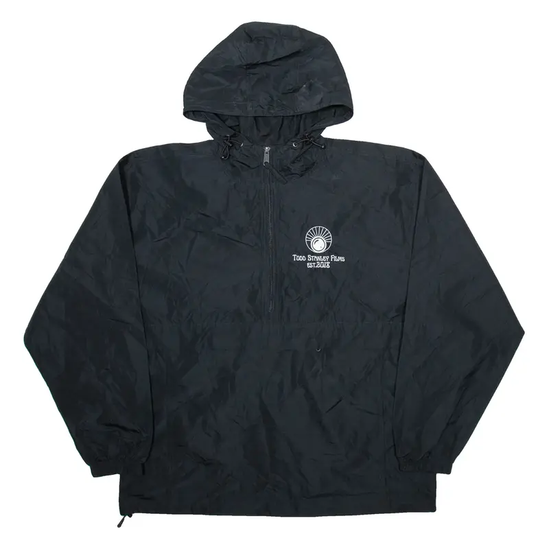 CHAMPION Tool Stanley Films 2018 Mens Anorak Jacket Black Hooded L