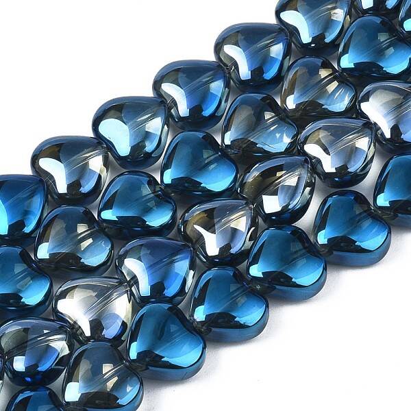 Electroplate Glass Beads Strands