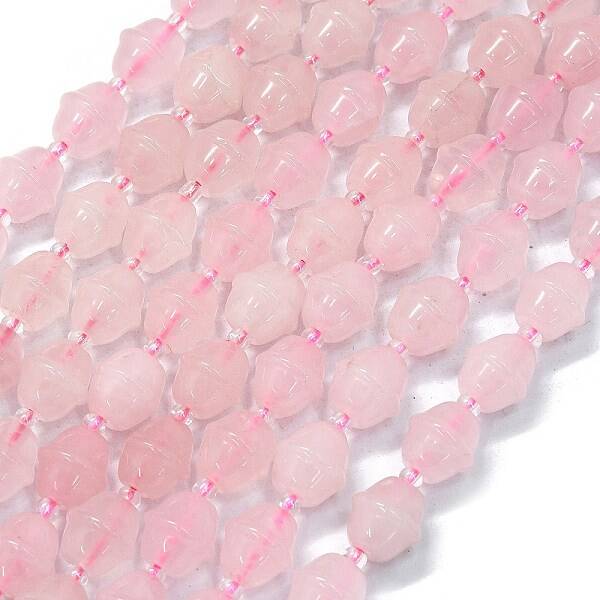 Natural Rose Quartz Beads Strands