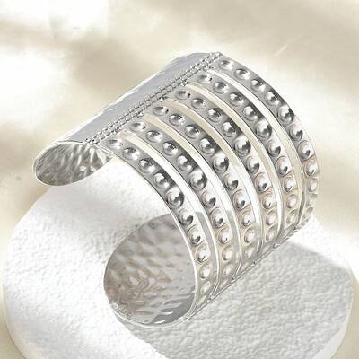 304 Stainless Steel Cuff Bangles for Women