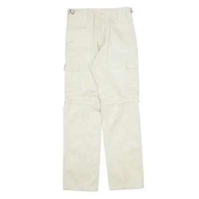 KOMBI-HOSE Cargo Mens Trousers Beige Slim Straight W28 L32