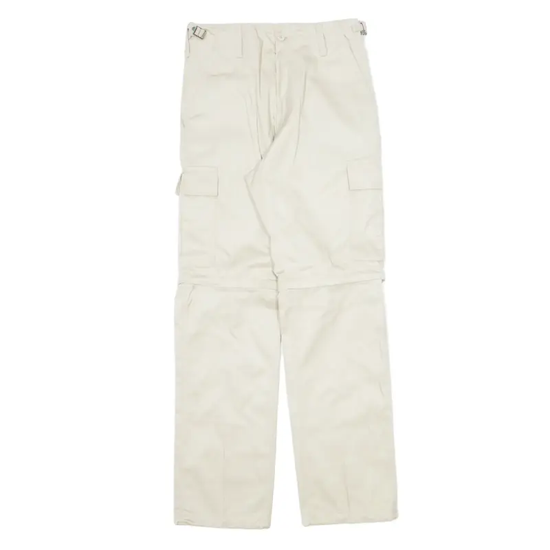 KOMBI-HOSE Cargo Mens Trousers Beige Slim Straight W28 L32