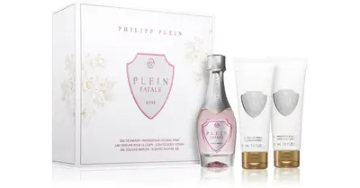 Philipp Plein Fatale Rosé women's gift set with 50ml EDP, shower gel and body milk