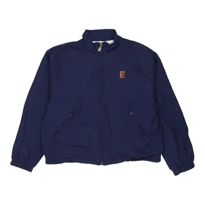 Age 13-15 Nike Jacket - Large Blue Polyester