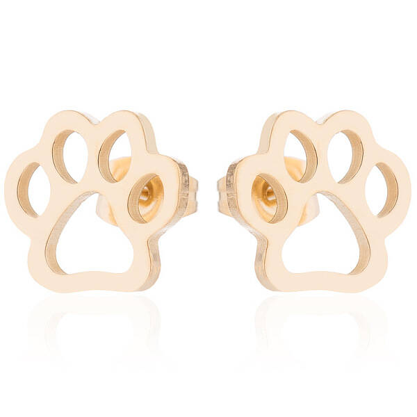 Stainless Steel Christmas Earrings with Reindeer