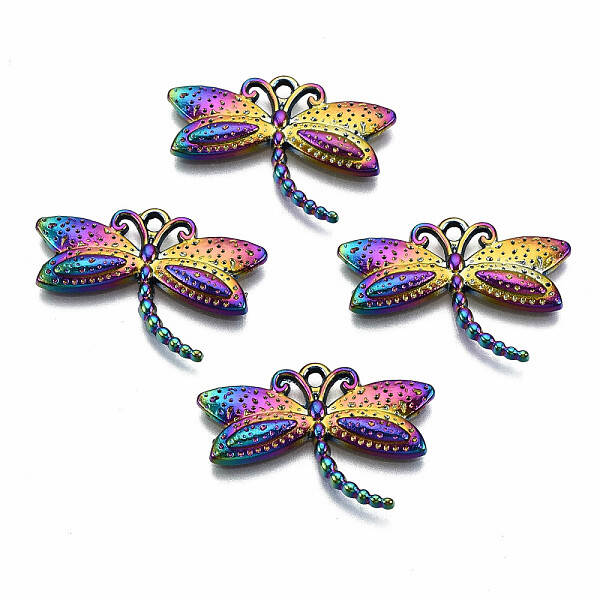 Rainbow Color Alloy Pendants