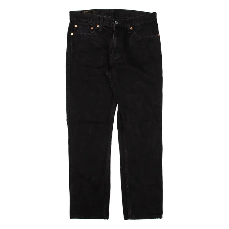 LEVI'S 511 Jeans Mens Black Slim Straight W32 L27