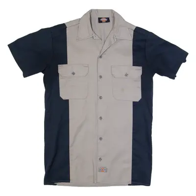 DICKIES Mens Worker Shirt Grey S