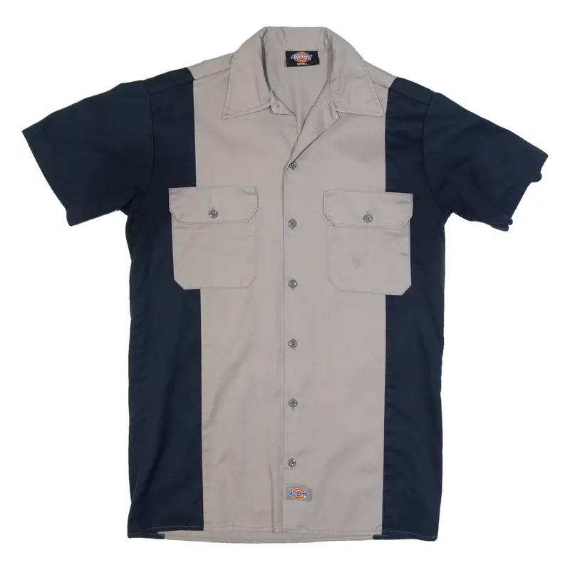 DICKIES Mens Worker Shirt Grey S