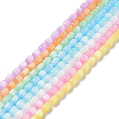 Natural Selenite Beads Strands