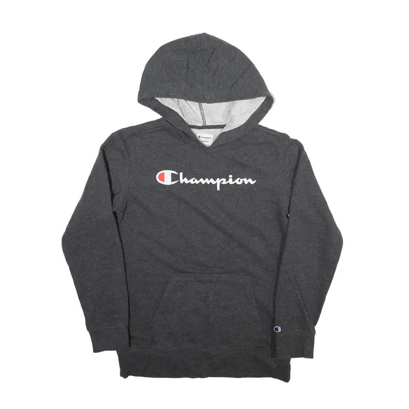 CHAMPION Hoodie Grey Pullover Girls L
