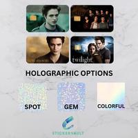 Twilight Saga Edward Bella Jacob Debit Card Sticker -small chip