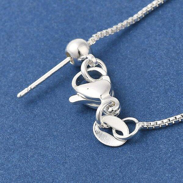 Brass Box Chain Adjustable Slider Necklaces