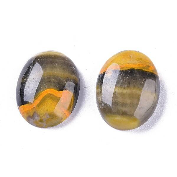Natural Bumblebee Jasper Cabochons