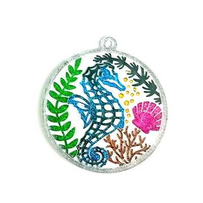 DIY Ocean Theme Pendant Silicone Molds