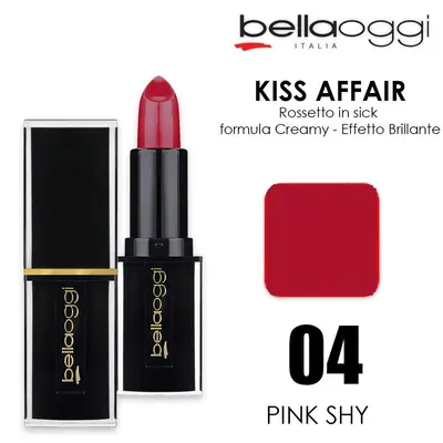 Bella Oggi Kiss Affair Cremay Lipstick Stick Pink Shy 004