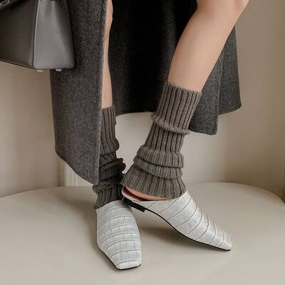 CHIKO Yareli Square Toe Block Heels Clogs/Mules Shoes