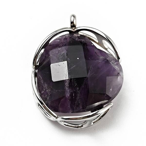Natural Amethyst Pendants