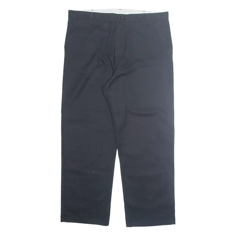 DICKIES Chino Mens Trousers Black Regular Straight W38 L30