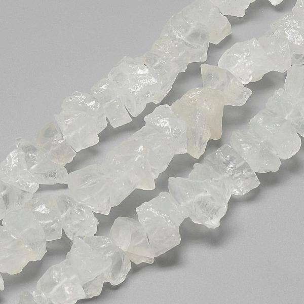 Natural Quartz Crystal Beads Strands
