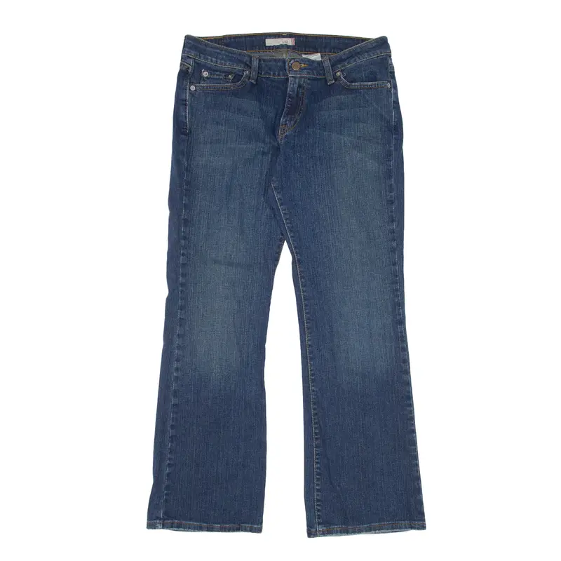 LEVI'S 545 Low Rise Jeans Blue Denim Regular Bootcut Stone Wash Womens W30 L28