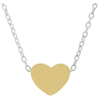 Lucky Heart Sterling Necklace - Small Heart
