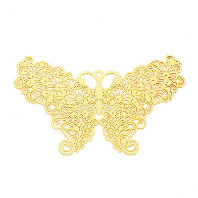 Brass Filigree Big Pendants