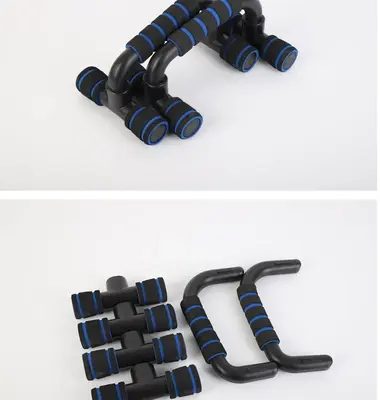 9 in 1 Push Up Rack Training Board ABS abdominal Muscle Trainer | Model: Style1 | Color: Blue
