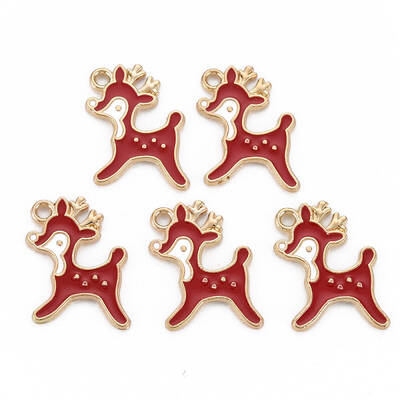 Alloy Enamel Pendants