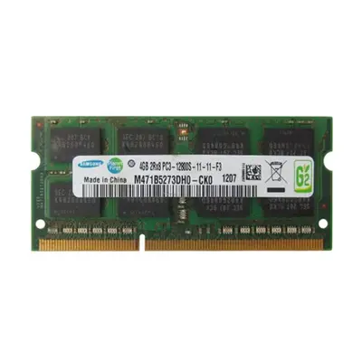 Samsung M471B5273DH0-CK0 | 4GB DDR3-1600MHz PC3-12800 Non-ECC Unbuffered SODIMM CL11 2Rx8 1.5V 204-Pin Memory Module