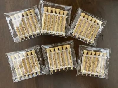 Humorous Golf Tee Gift Set Fore Golfers or Golf Outings equipment golf lover