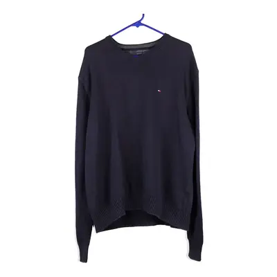 Tommy Hilfiger Jumper - XL Blue Cotton