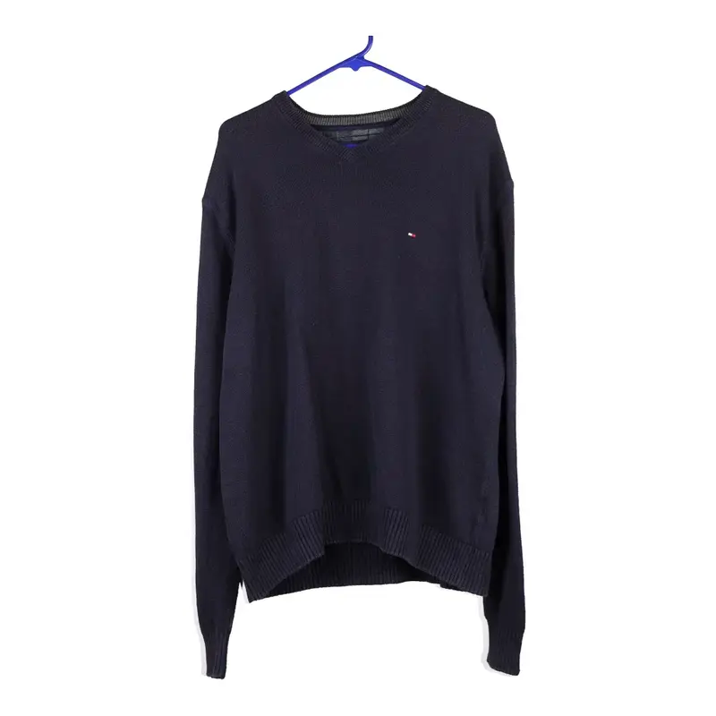 Tommy Hilfiger Jumper - XL Blue Cotton